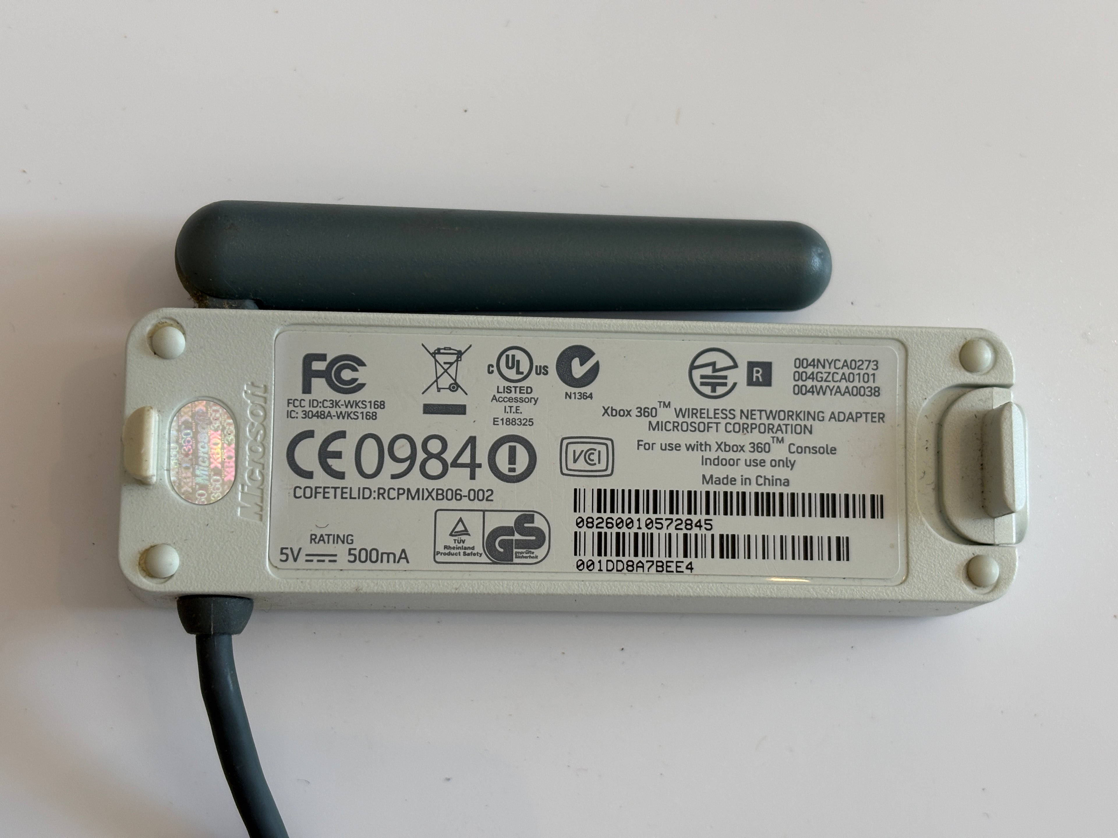 XBOX 360 Wireless Network Adapter