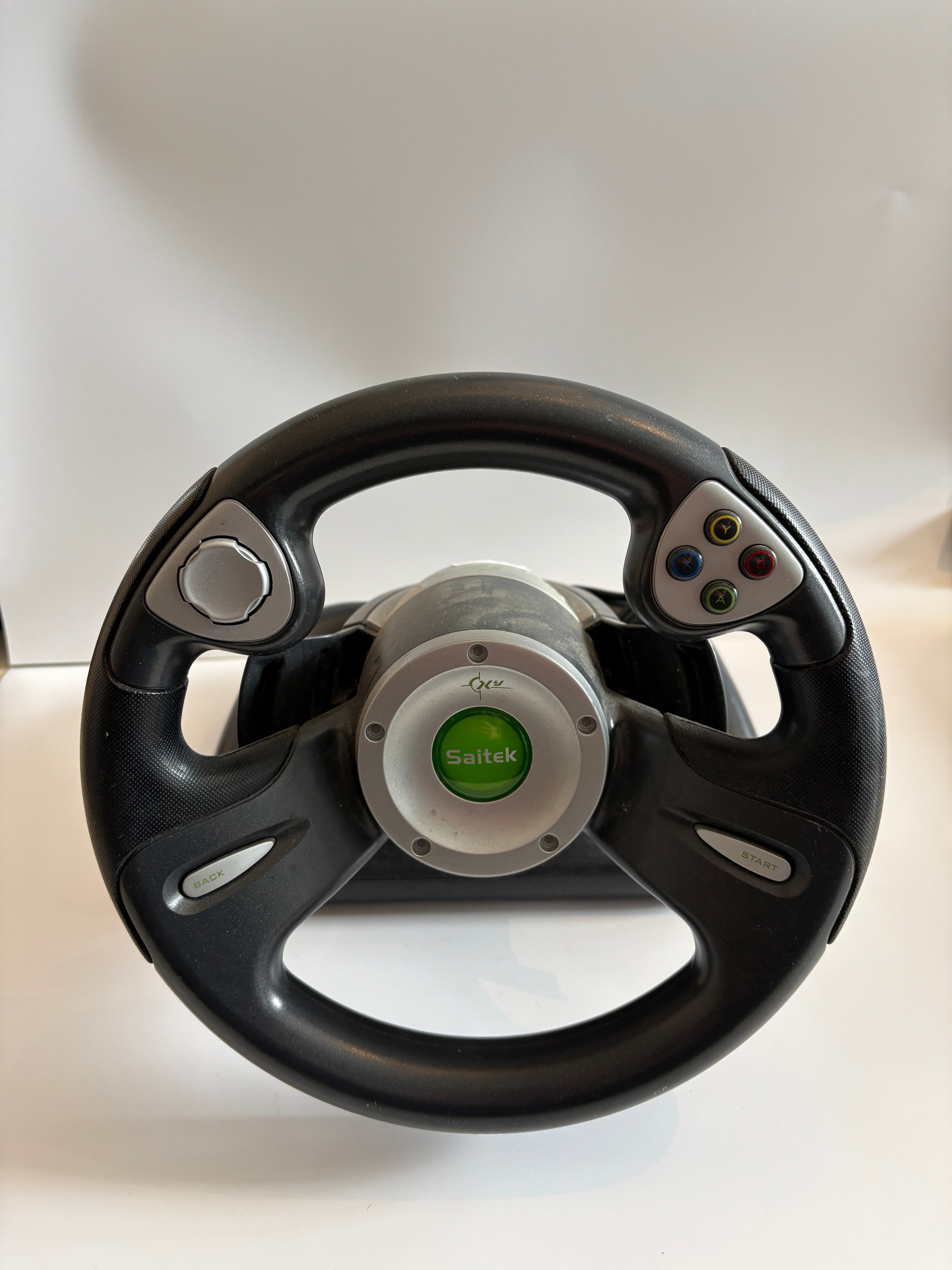 PS2, PS3, Xbox, PC: Saitek 4-in-1 Vibration Wheel - model PW21