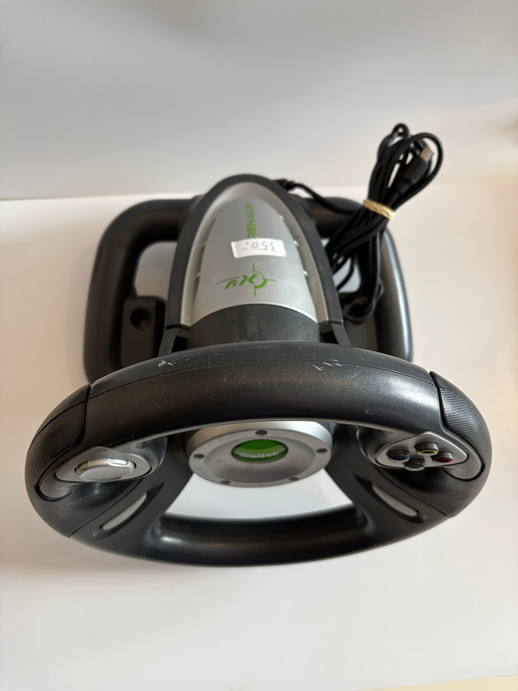 PS2, PS3, Xbox, PC: Saitek 4-in-1 Vibration Wheel - model PW21