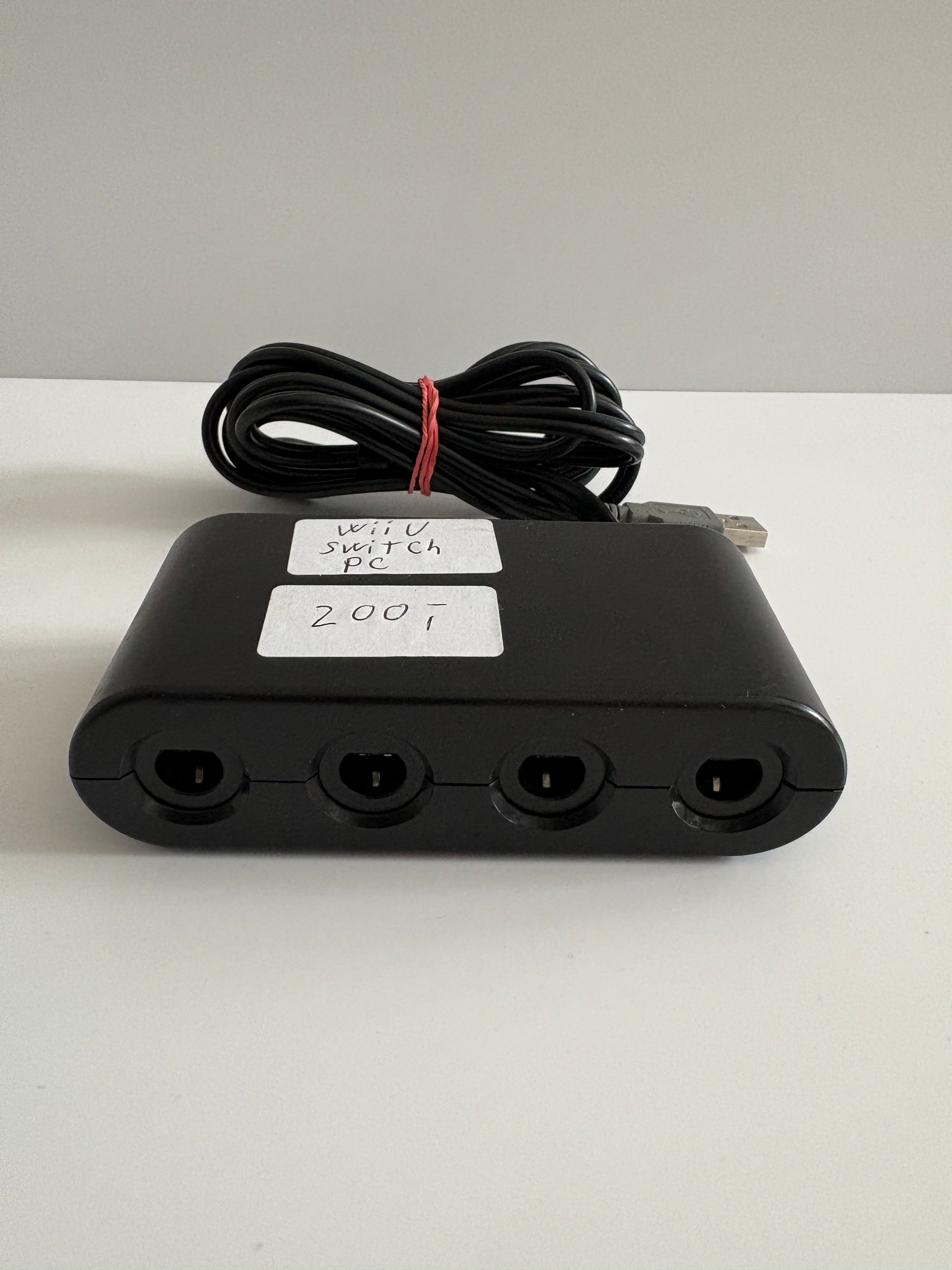 Brugt: GameCube Controller Adapter - Switch, Wii U, PC
