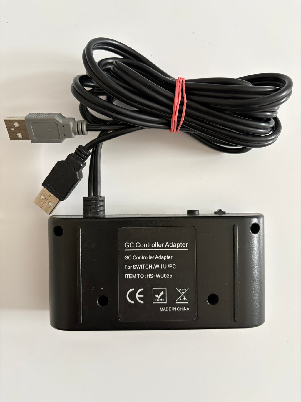 Brugt: GameCube Controller Adapter - Switch, Wii U, PC