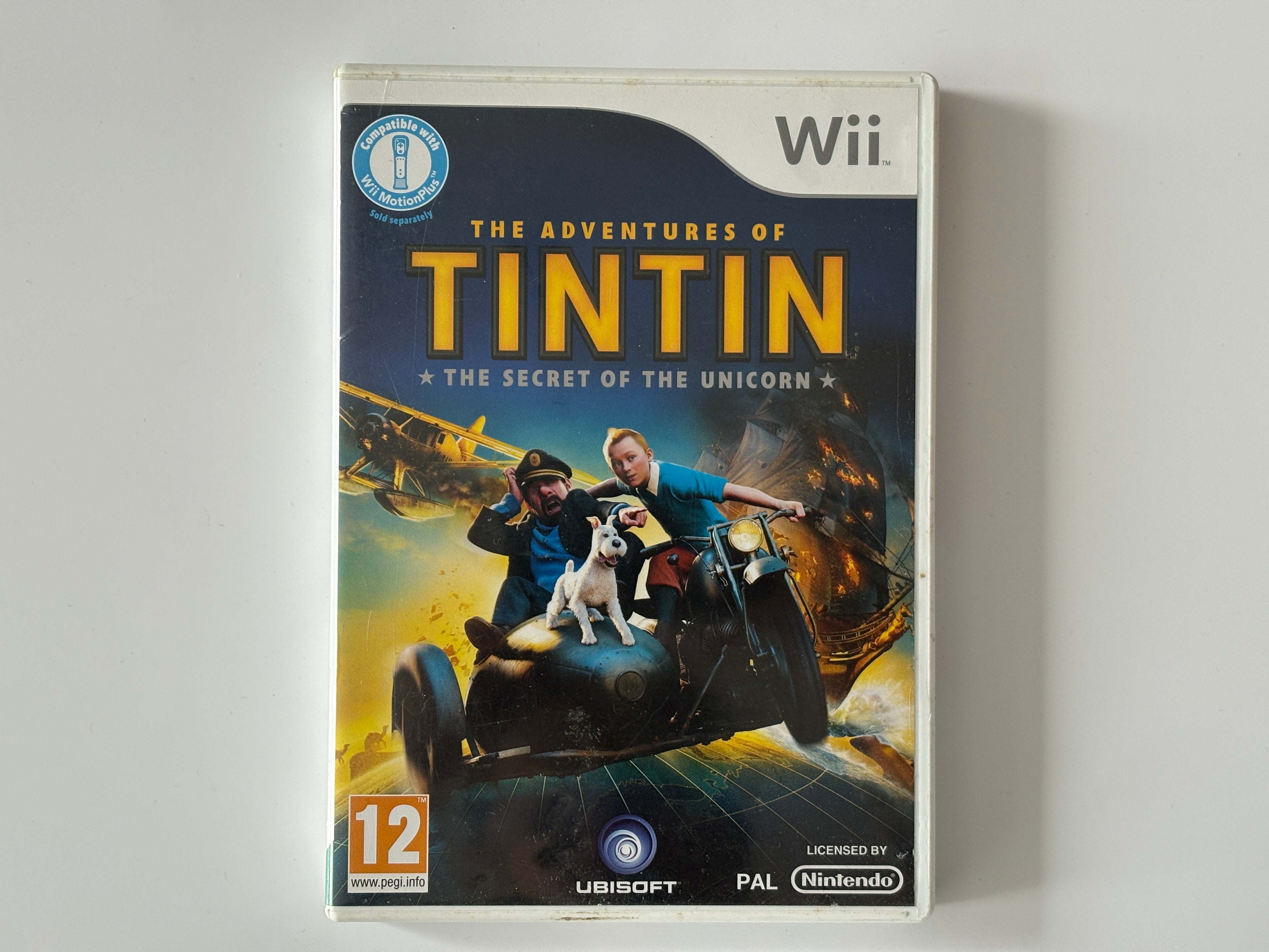 WII - The Adventures Of Tintin: The Secret Of The Unicorn