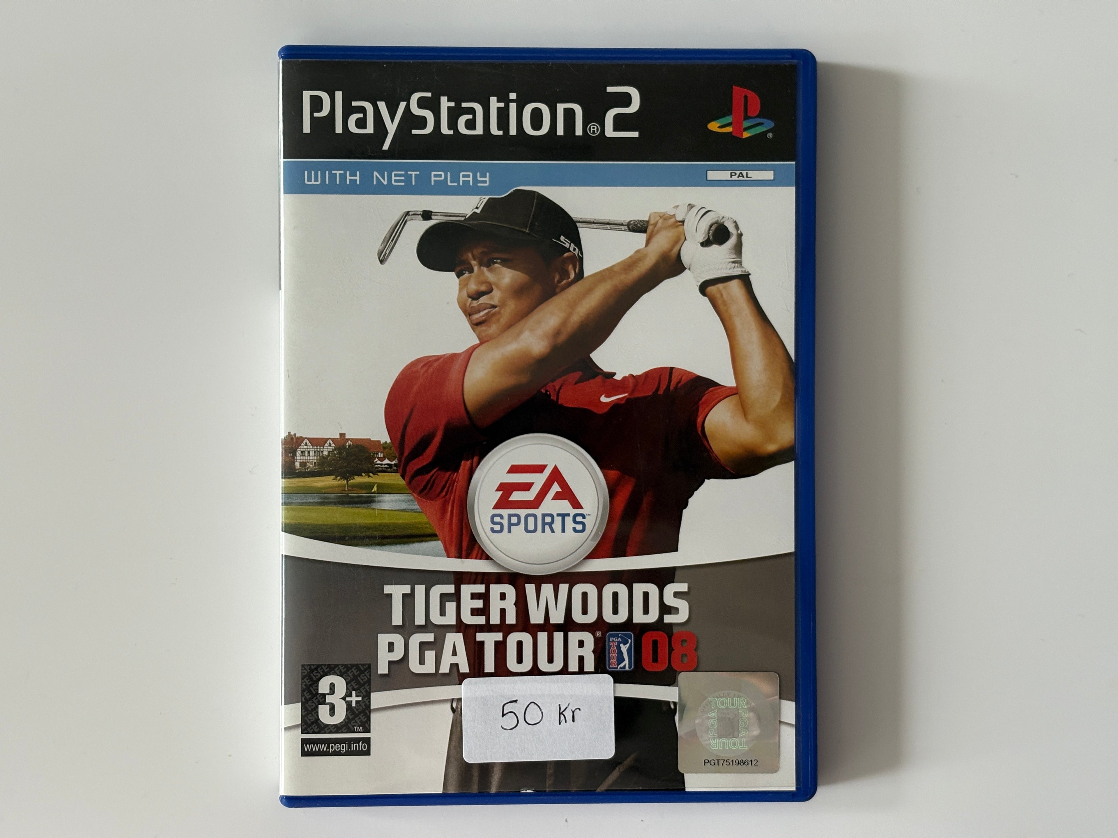 PS2 - Tiger Woods PGA Tour 08