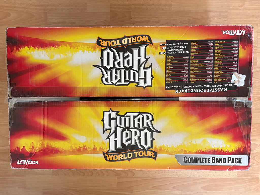 PS3 - Guitar Hero World Tour – Complete Band Pack - Original papkasse