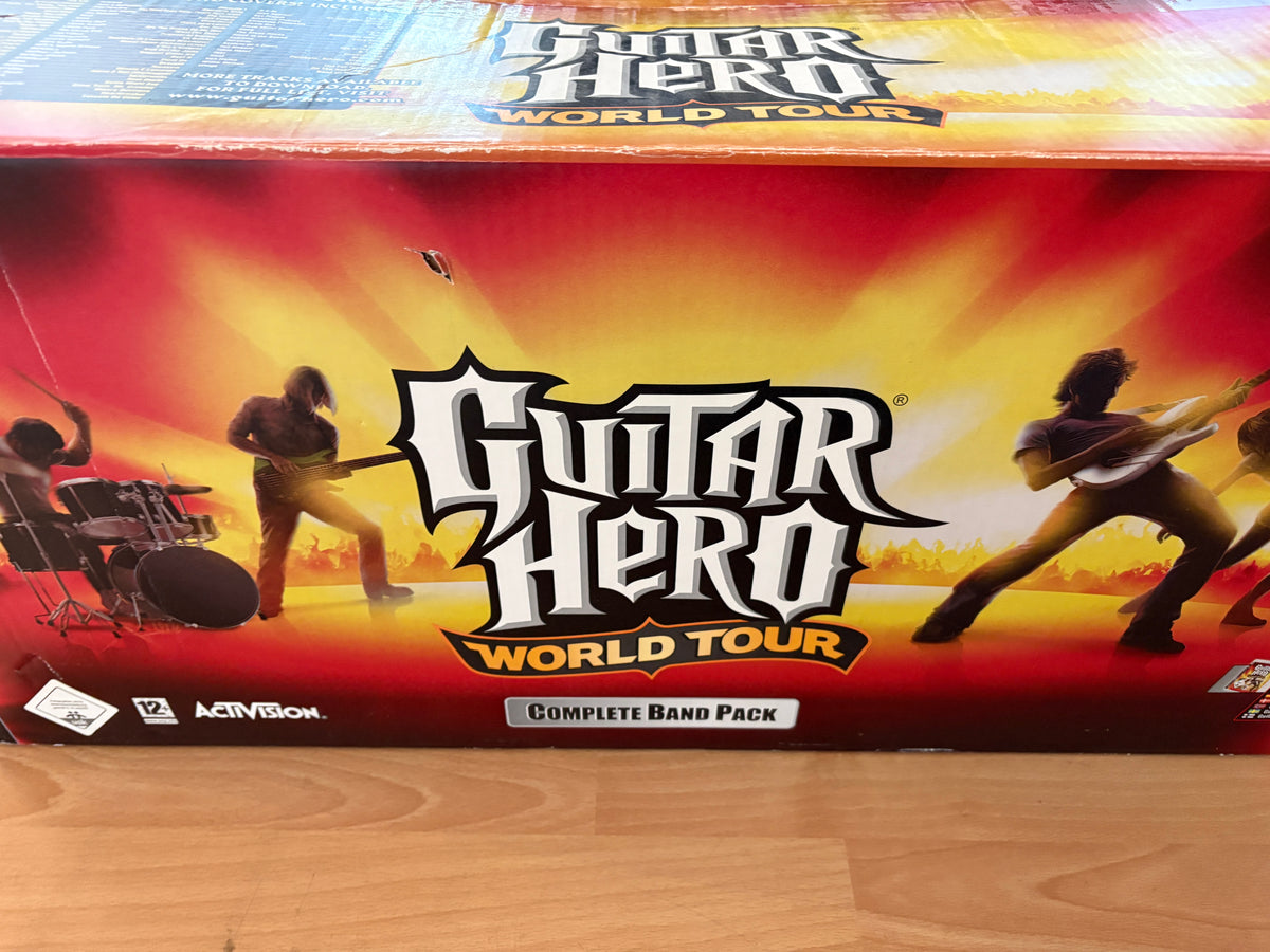 PS3 - Guitar Hero World Tour – Complete Band Pack - Original papkasse