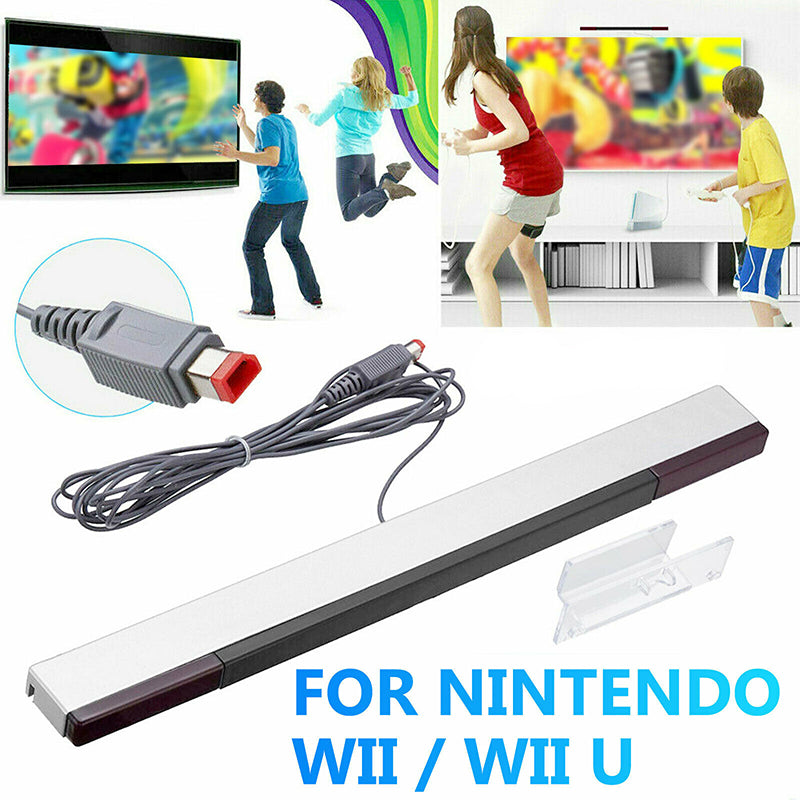 Wired Sensor Bar For Wii/Wii U Console Replacement Infrared Wired Remote Motion Sensor Bar Inductor Game Accessoies