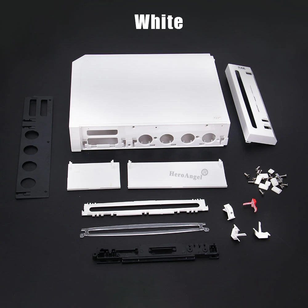 NEW 11 Colors Replacement Full Housing Shell Cover Case with Buttons For Wii Game Console Repair Parts
