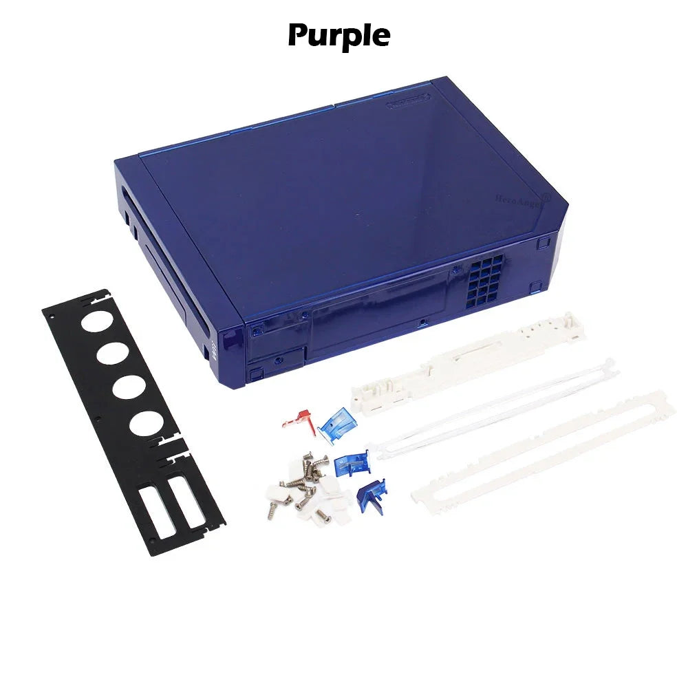 NEW 11 Colors Replacement Full Housing Shell Cover Case with Buttons For Wii Game Console Repair Parts