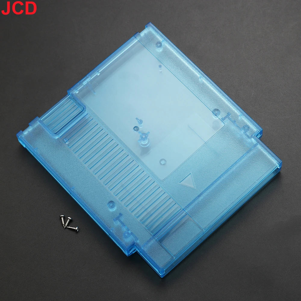 1pcs 72 Pin Game Card Box Game Cartridge Replacement Shell For NES For Entertainment System Cover Plastic Hard Case with 3 scre