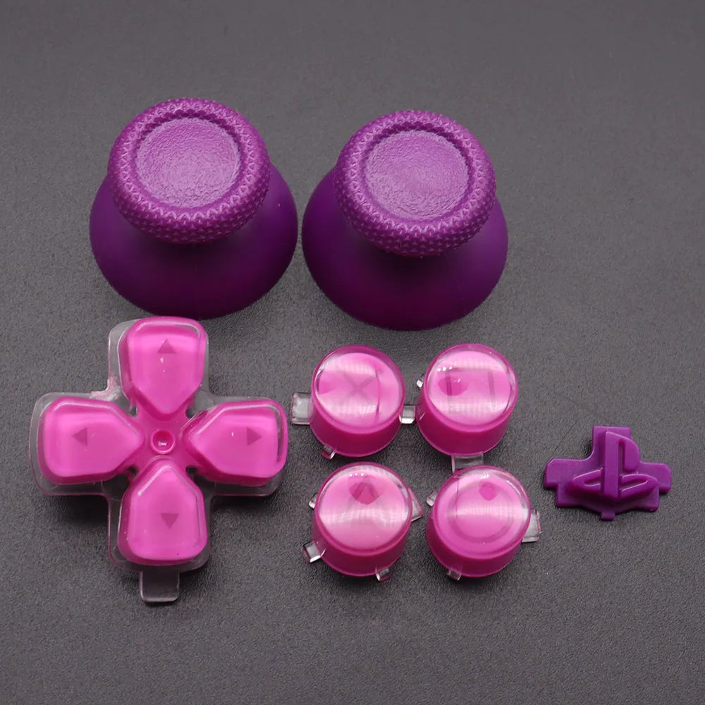 Buttons ABXY & D-pad Trigger Buttons For PS5 Controller Analogue Mushroom Game Head Rocker Home Button Return Back Power Switch