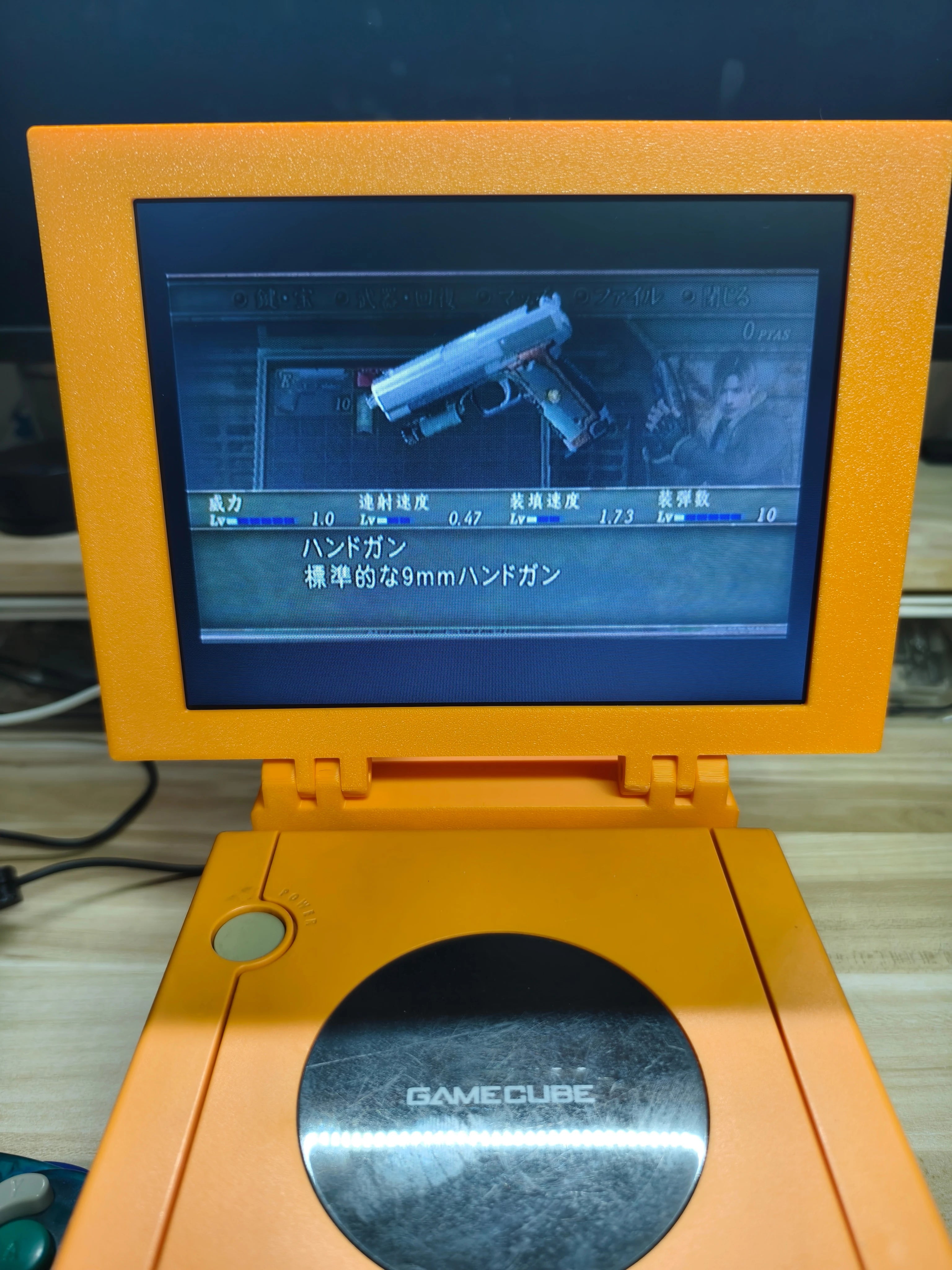 8Inch Gamecube 3D Print Retro Arcade Game Console Portable Display Mini Monitor With Stereo For Gamecube NGC NTSC