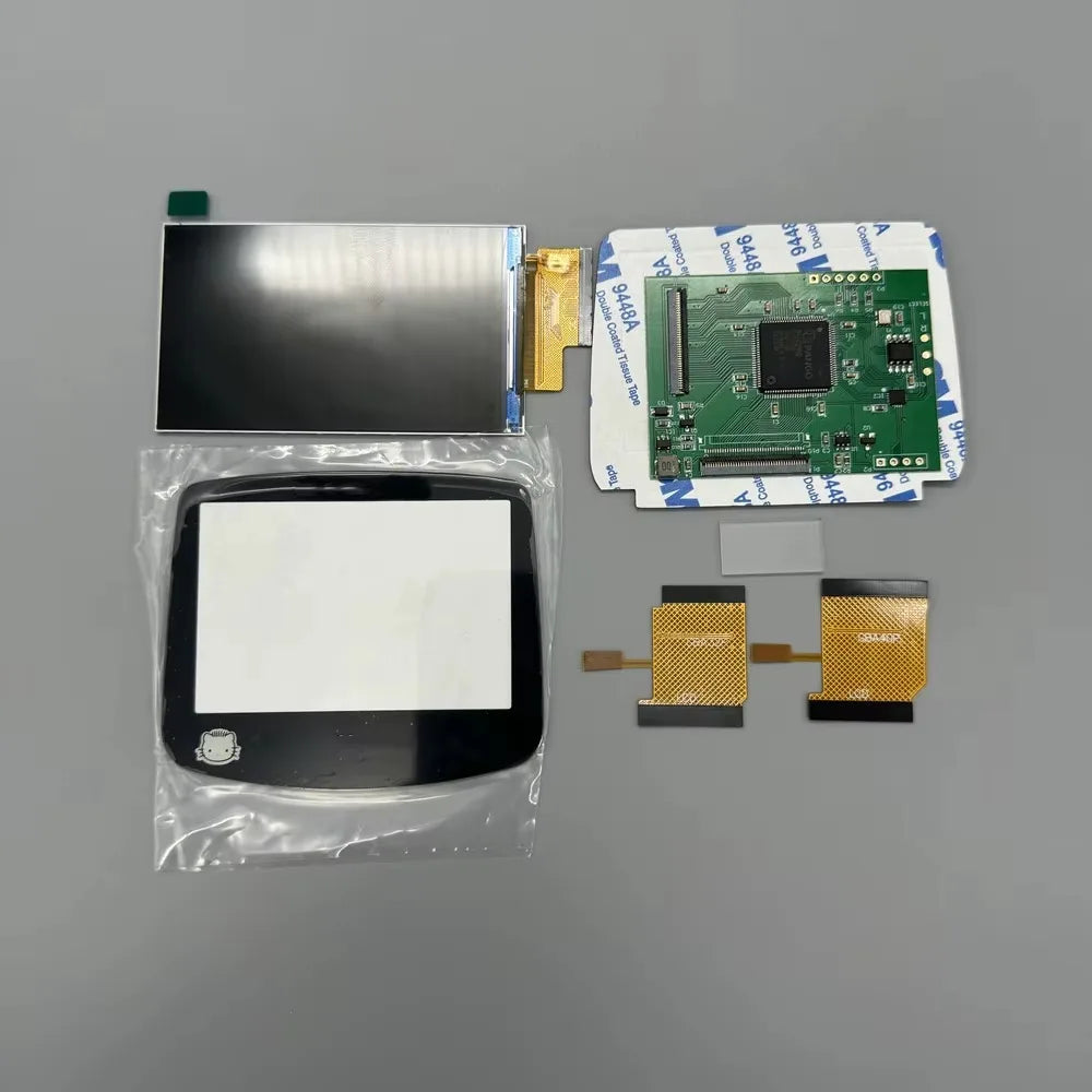 2.9 "original Size IPS High Brightness LCD Screen For Gameboy Advance GBA Support Pixel Mode Display Warm light Screens