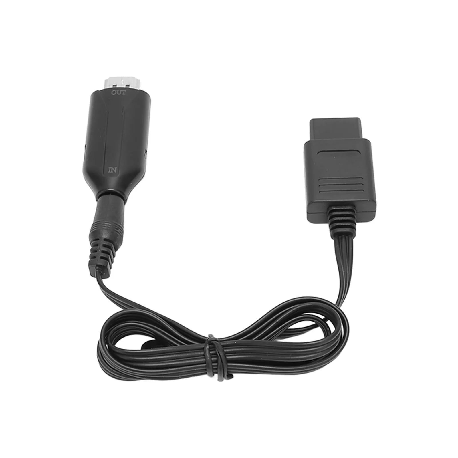 N64 SNES NGC to HDMI Converter 3 Display Modes 1080P Plug Play HD Video Adapter with Power Cord for Game Console TV