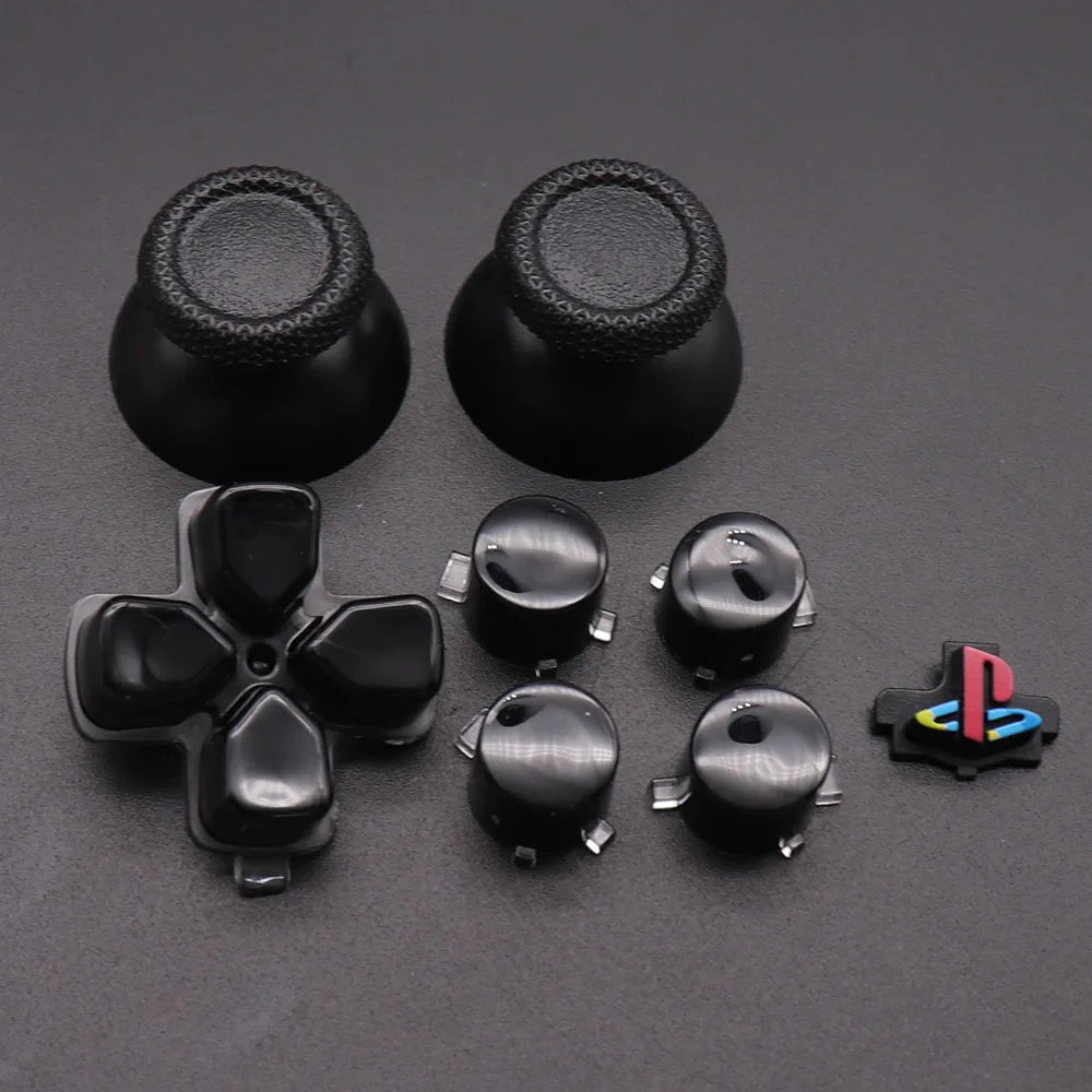 Buttons ABXY & D-pad Trigger Buttons For PS5 Controller Analogue Mushroom Game Head Rocker Home Button Return Back Power Switch