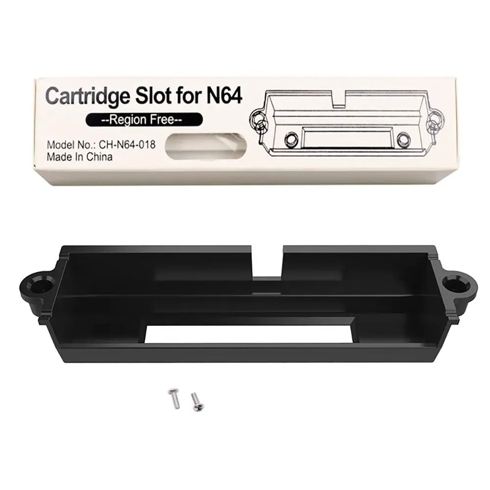 Region Free Game Cartridge Slot Durable US JAPAN Games Game Cartridge Adapter Universal N64 Cartridge Slot Tray for Nintendo 64