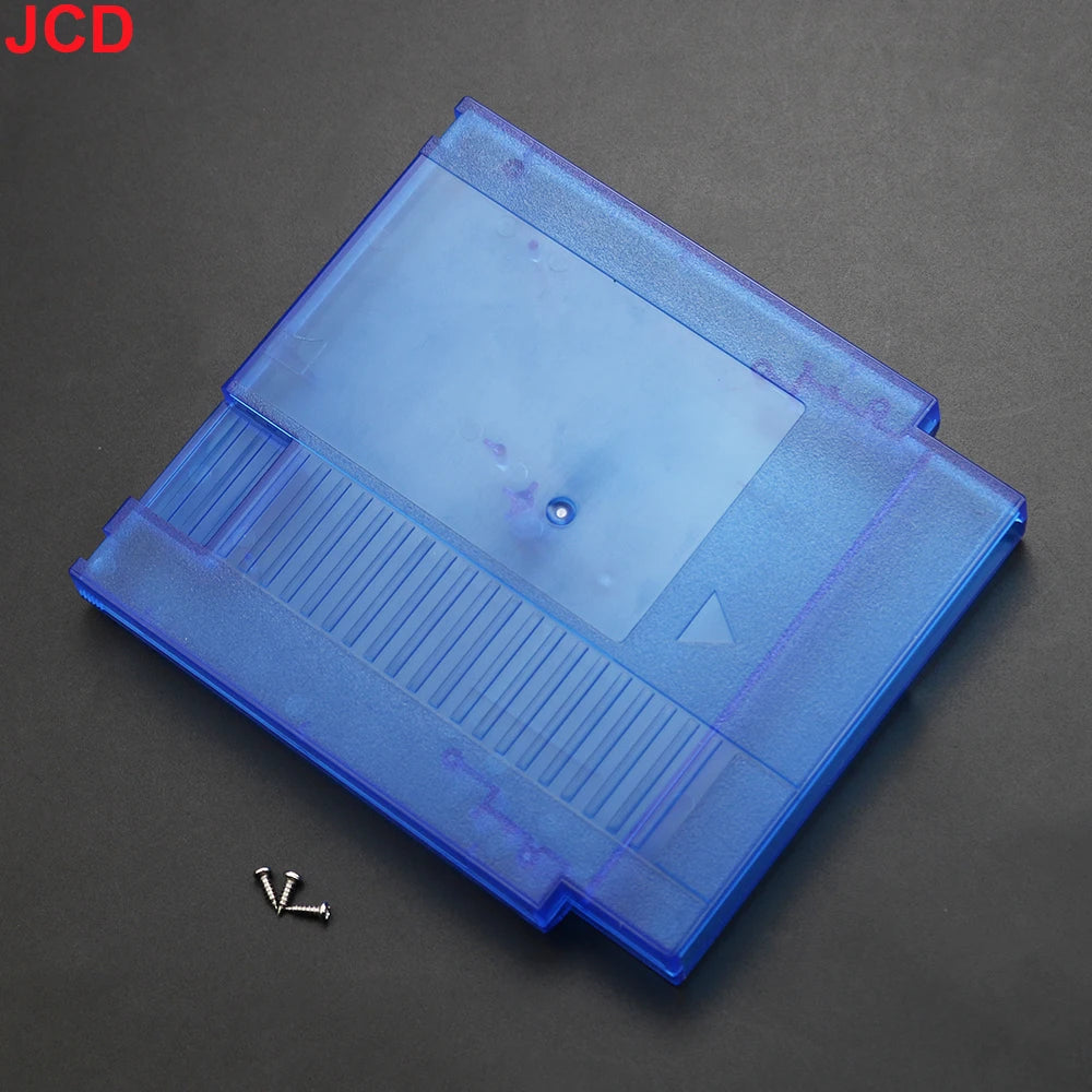 1pcs 72 Pin Game Card Box Game Cartridge Replacement Shell For NES For Entertainment System Cover Plastic Hard Case with 3 scre
