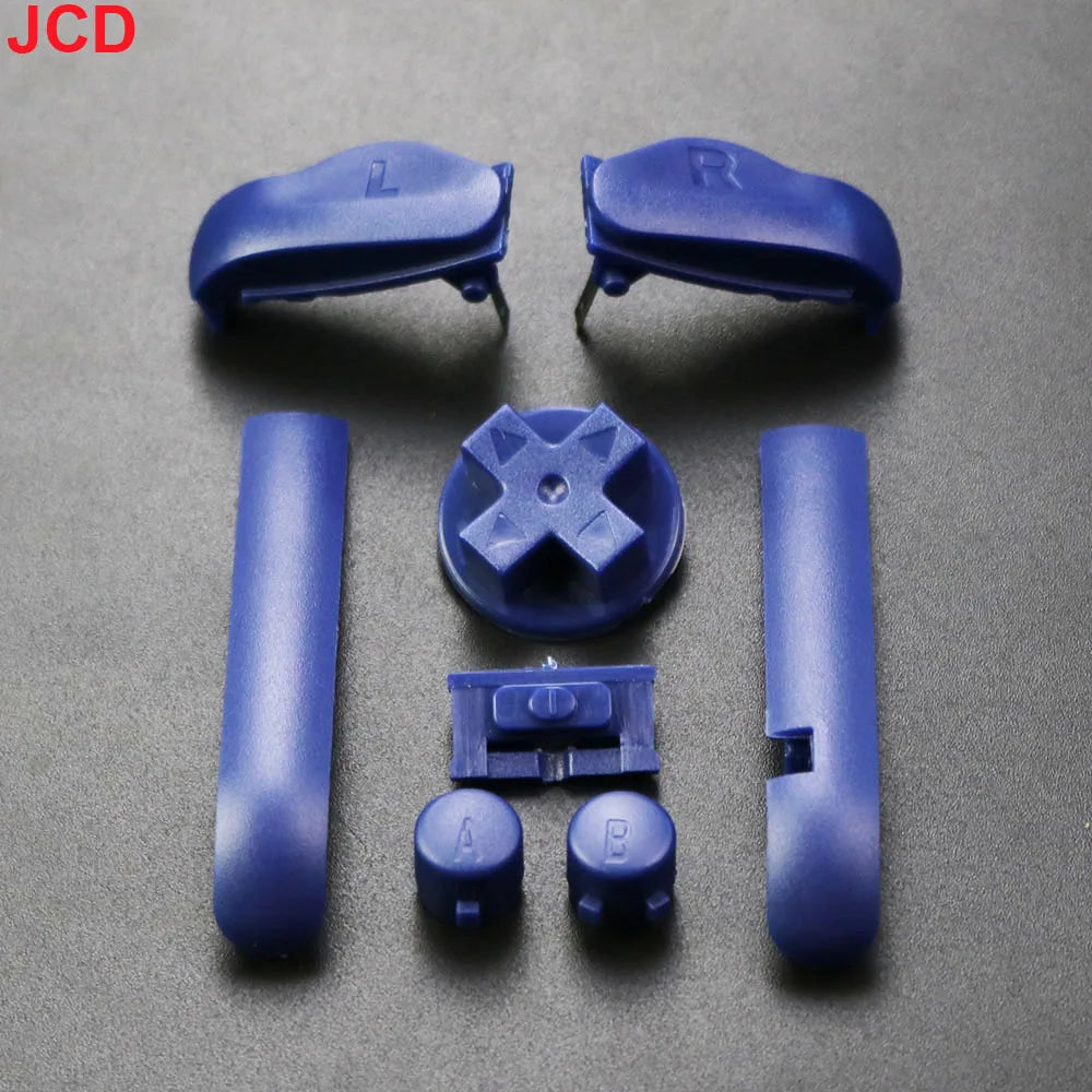 1 Set 17color High Quality AB Colorful L R Buttons Keypads For Gameboy Advance Buttons Frame For GBA D Pads Power ON OFF Buttons