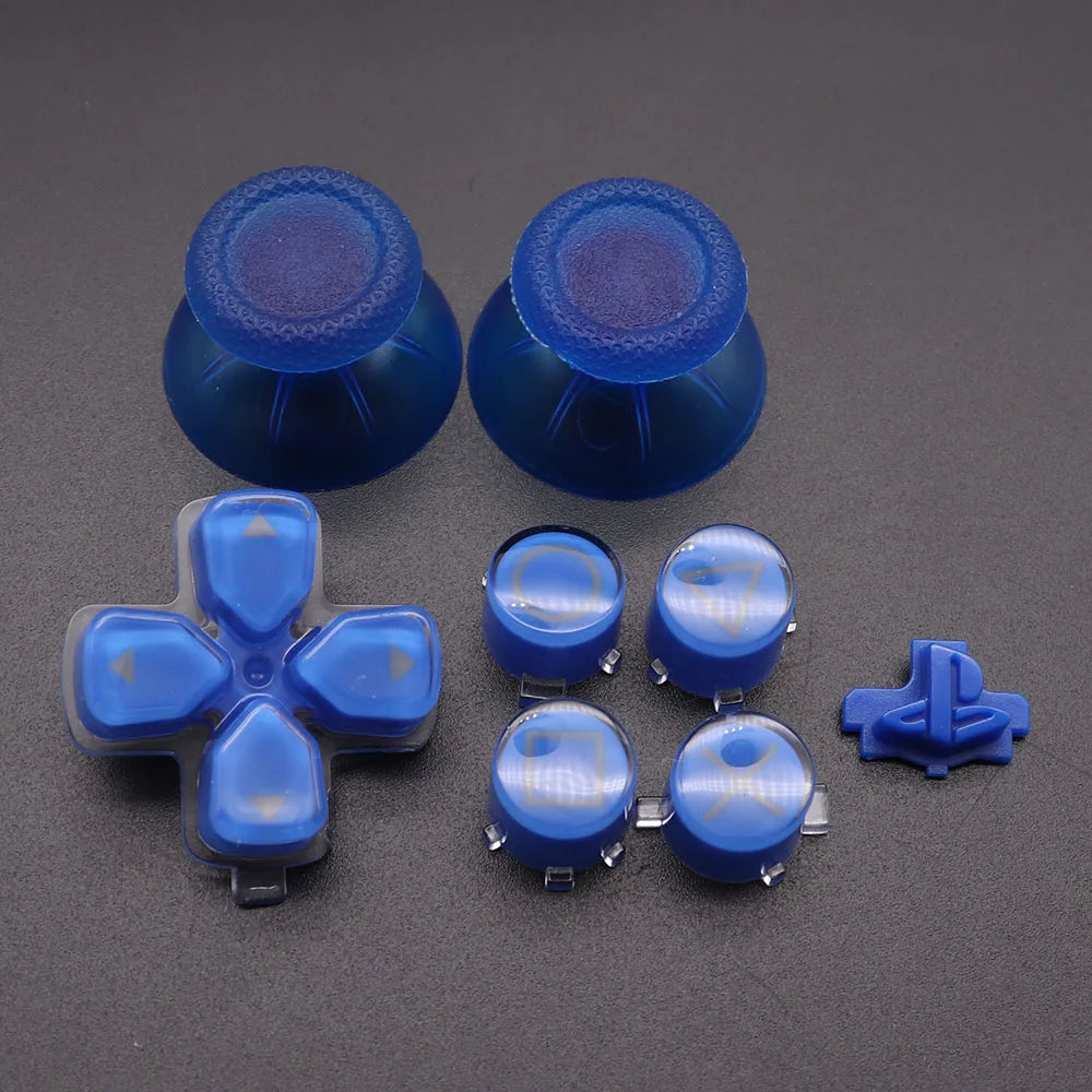 Buttons ABXY & D-pad Trigger Buttons For PS5 Controller Analogue Mushroom Game Head Rocker Home Button Return Back Power Switch