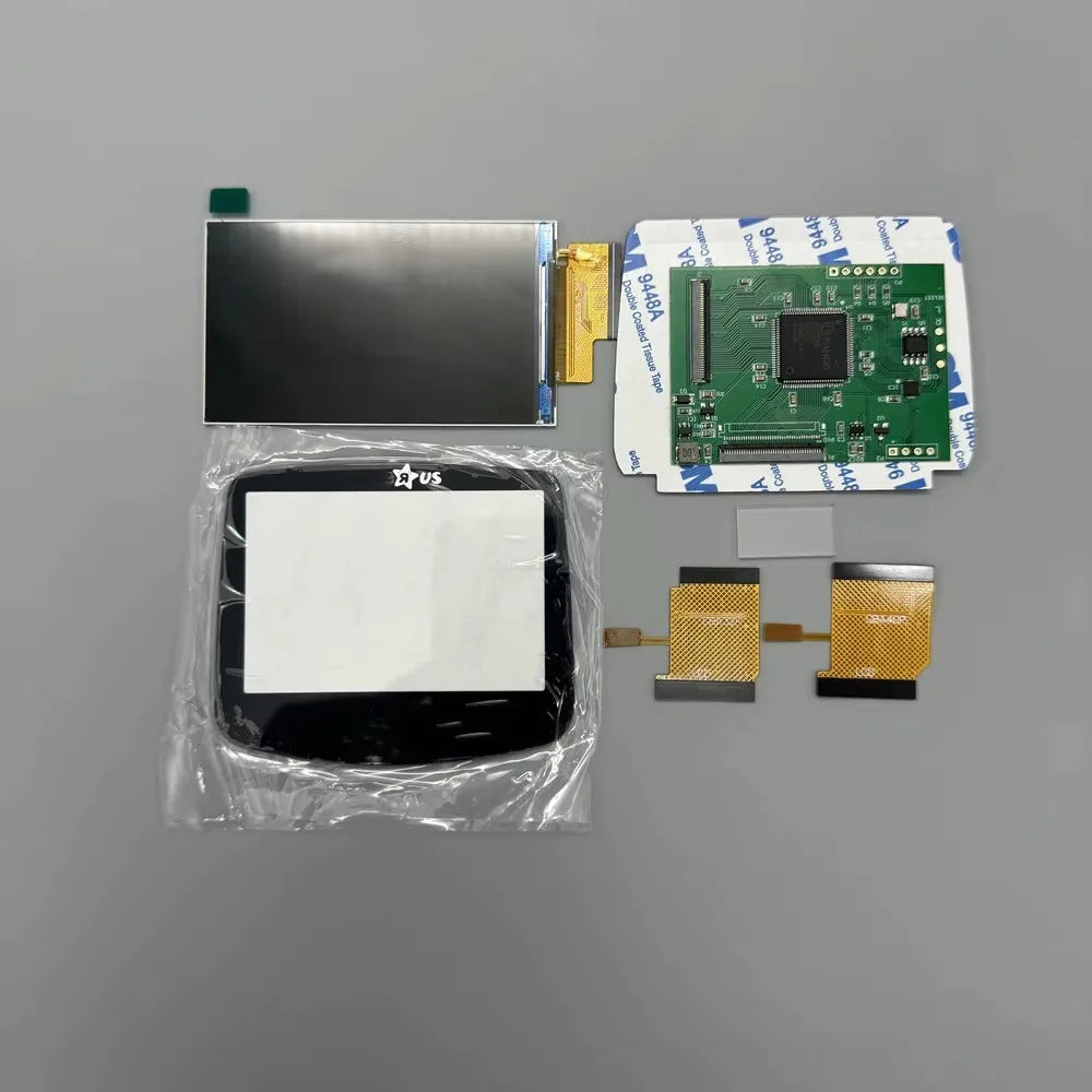 2.9 "original Size IPS High Brightness LCD Screen For Gameboy Advance GBA Support Pixel Mode Display Warm light Screens