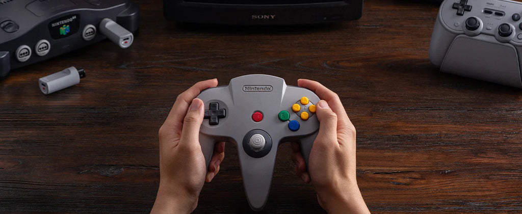 NY: 8 BitDo Retro - Trådløs Receiver til N64 / Windows