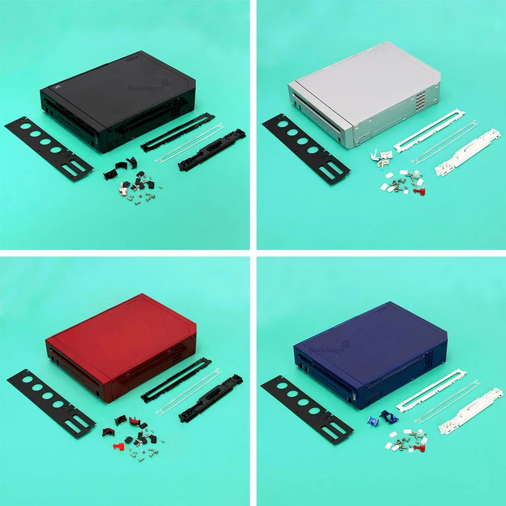 NEW 11 Colors Replacement Full Housing Shell Cover Case with Buttons For Wii Game Console Repair Parts