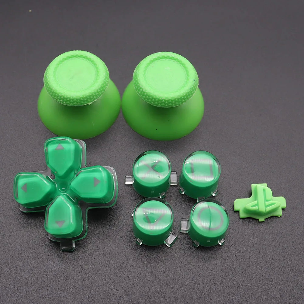 Buttons ABXY & D-pad Trigger Buttons For PS5 Controller Analogue Mushroom Game Head Rocker Home Button Return Back Power Switch