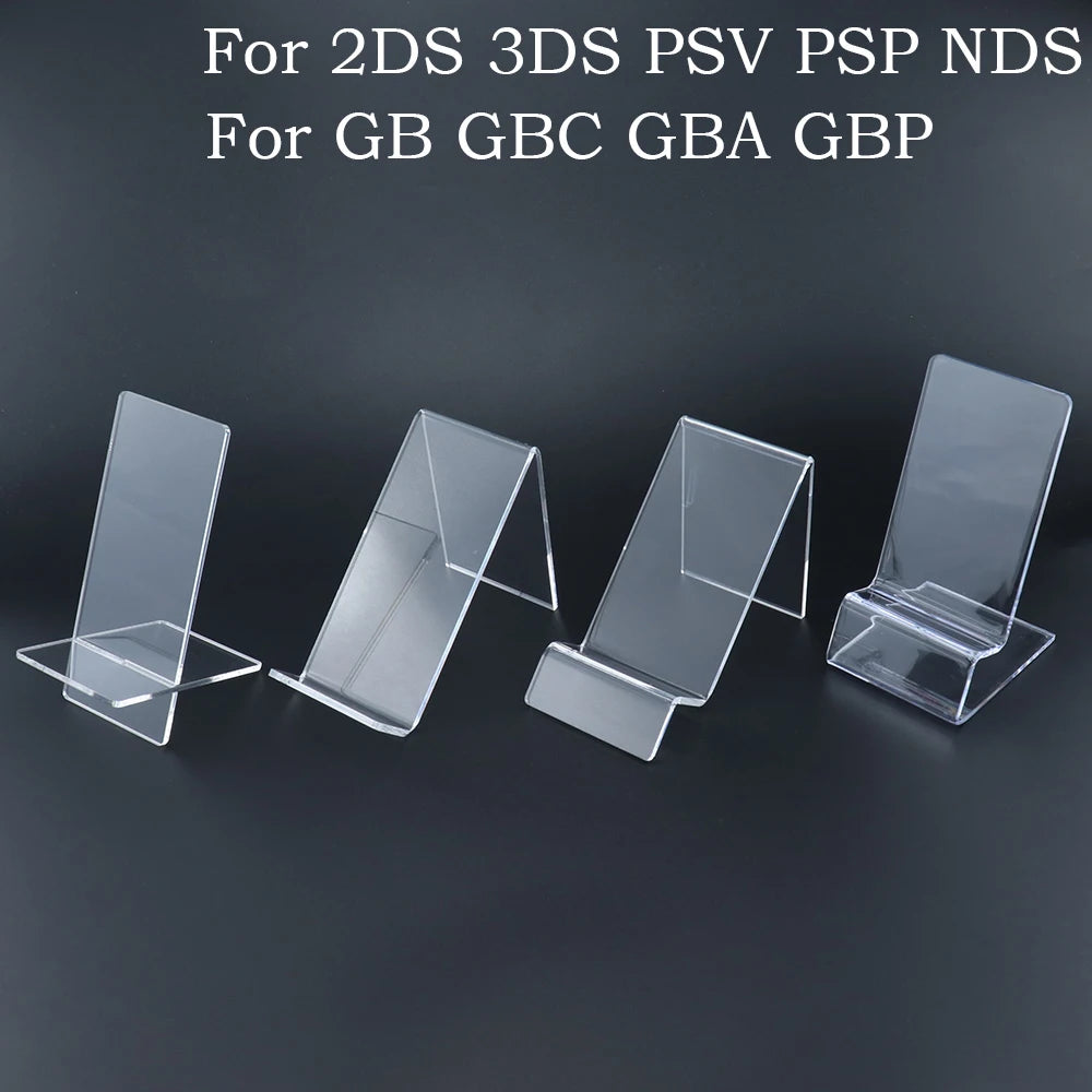 Til GameBoy GB, GBC, GBA, GBP, PSP, NDS, 3DS, 2DS, PSV: Display stander