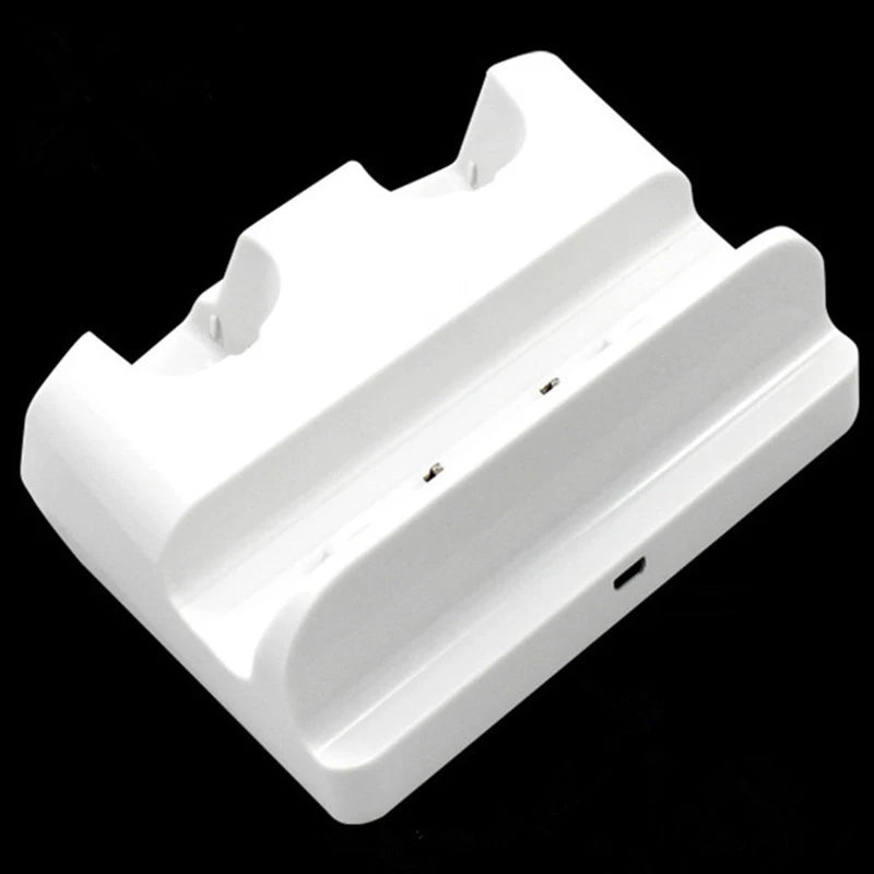 3 In 1 Charging Dock Station For Wii U Pad For WIIU Remote Controller Charge Base Stand With LED Indicator