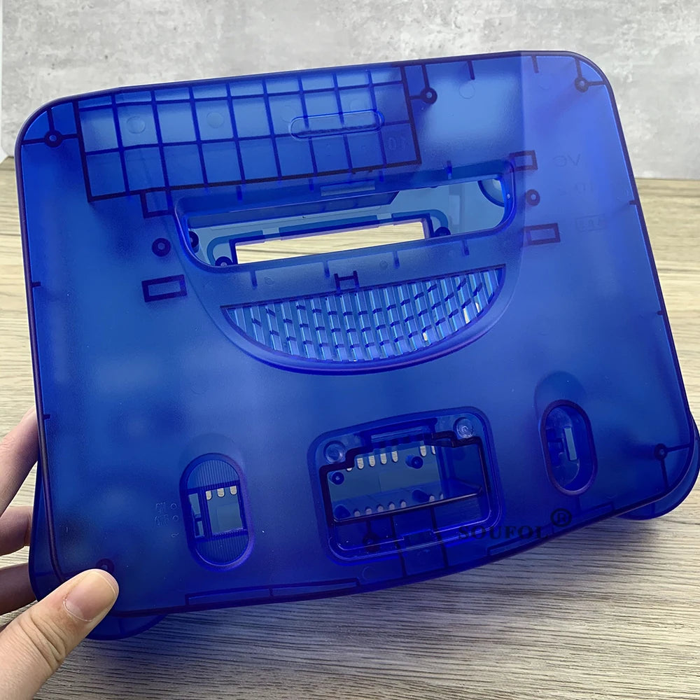 Dropshipping Replacement Housing Shell Translucent Case for N64 Nintend 64 Replacement Full Housing Transparent Box