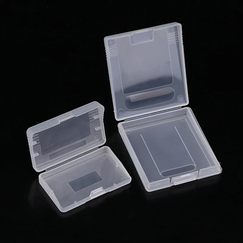 5Pcs Transparent Game Cartridge Case For Gameboy Advance GBA GBC Plastic Dustproof Box Cover For Gameboy Color Pocket