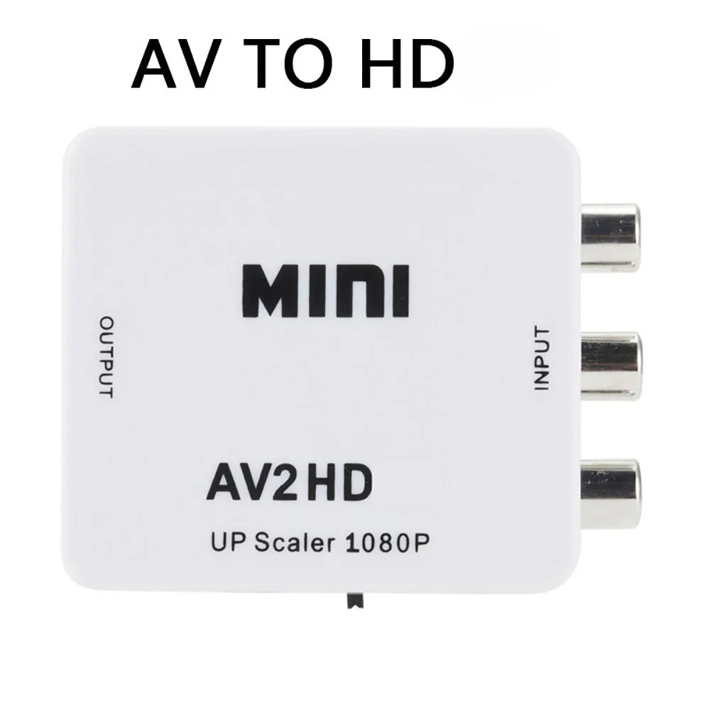 Ny 1080P Mini AV til HDMI Converter