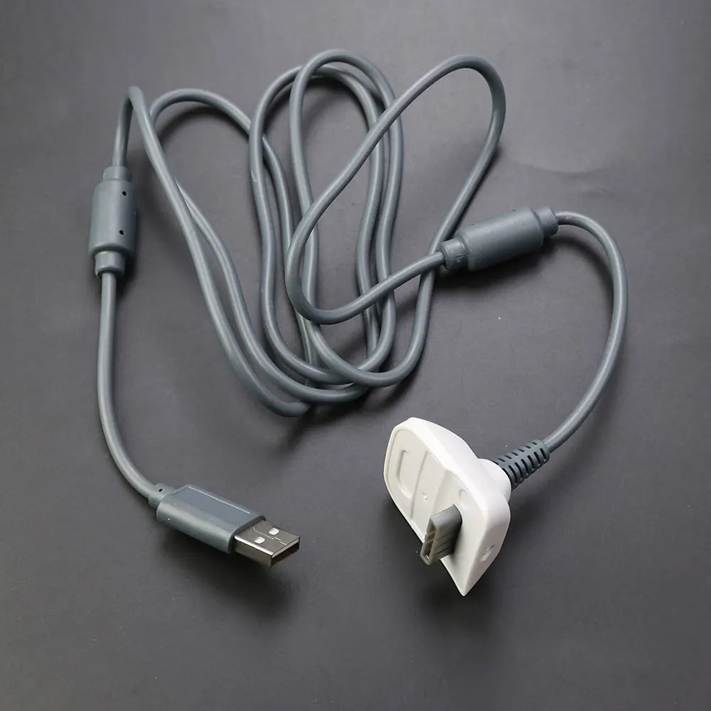 JCD 1.5m USB Charging Cable For Xbox 360 Wireless Game Controller Gamepad Joystick Power Supply Charger Cable Game Cables