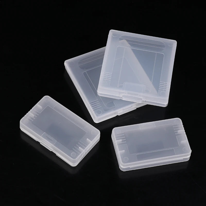 5Pcs Transparent Game Cartridge Case For Gameboy Advance GBA GBC Plastic Dustproof Box Cover For Gameboy Color Pocket