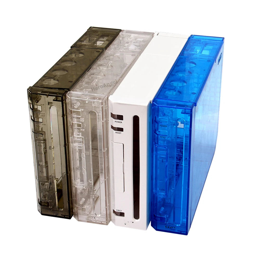 NEW 11 Colors Replacement Full Housing Shell Cover Case with Buttons For Wii Game Console Repair Parts