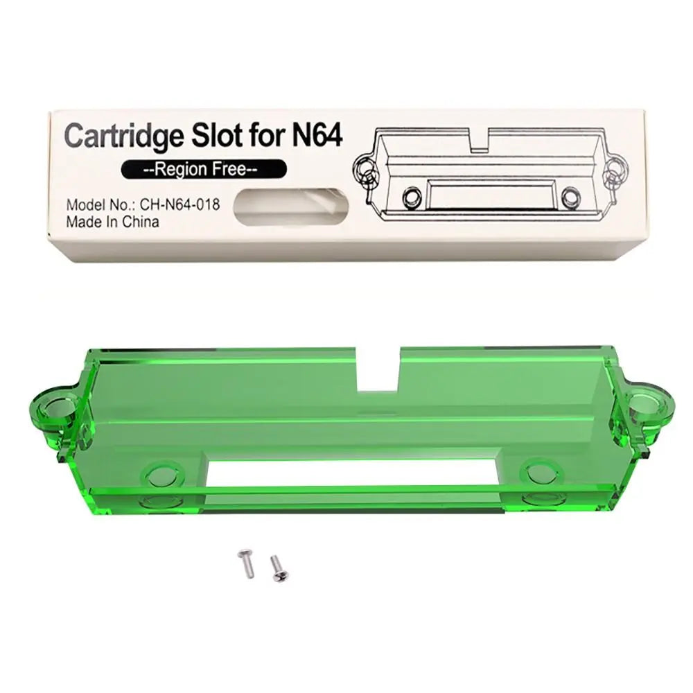 Region Free Game Cartridge Slot Durable US JAPAN Games Game Cartridge Adapter Universal N64 Cartridge Slot Tray for Nintendo 64