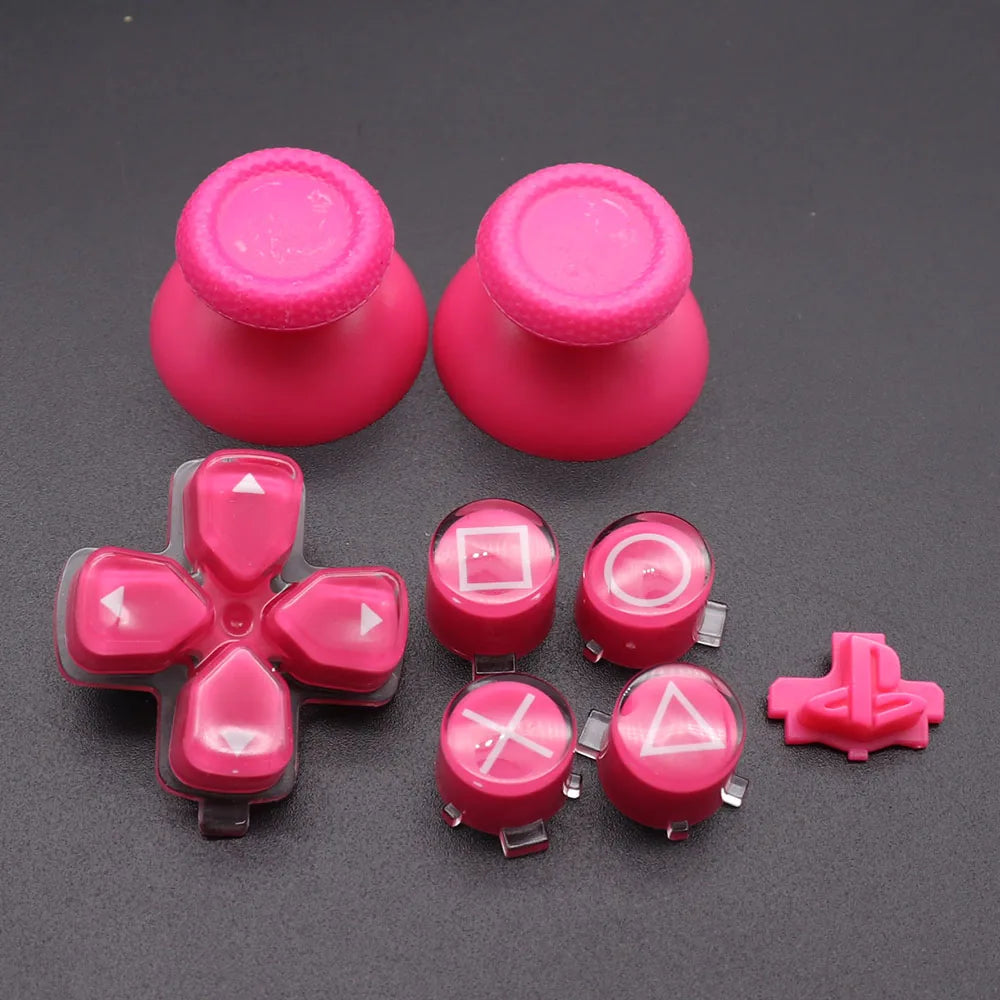 Buttons ABXY & D-pad Trigger Buttons For PS5 Controller Analogue Mushroom Game Head Rocker Home Button Return Back Power Switch