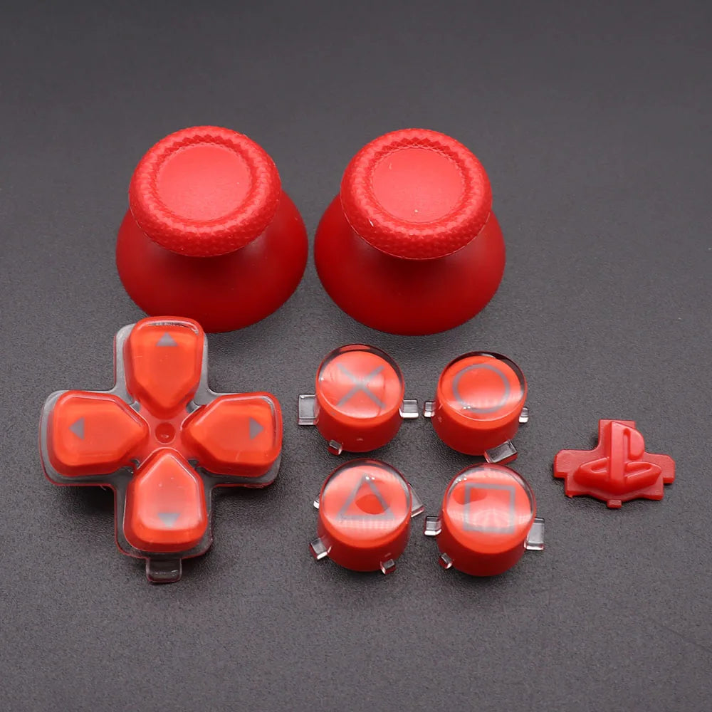 Buttons ABXY & D-pad Trigger Buttons For PS5 Controller Analogue Mushroom Game Head Rocker Home Button Return Back Power Switch