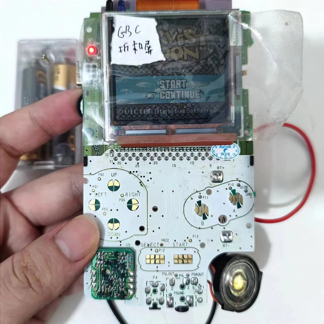 Brugt: GameBoy Color Motherbaord