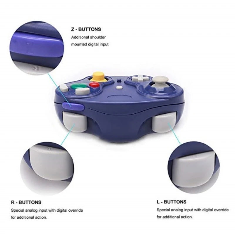 Ny: Uoriginal trådløs GameCube-controller