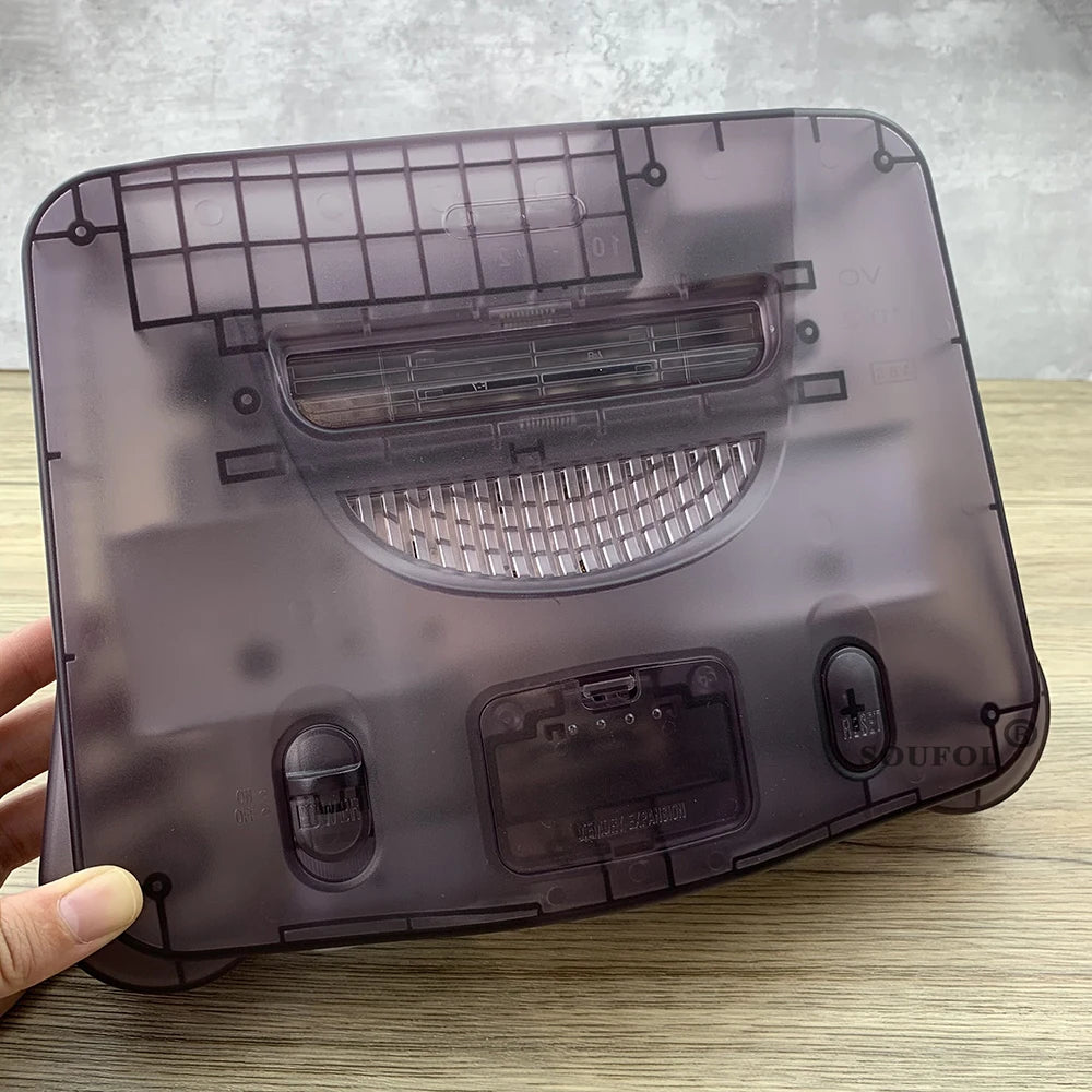 Dropshipping Replacement Housing Shell Translucent Case for N64 Nintend 64 Replacement Full Housing Transparent Box