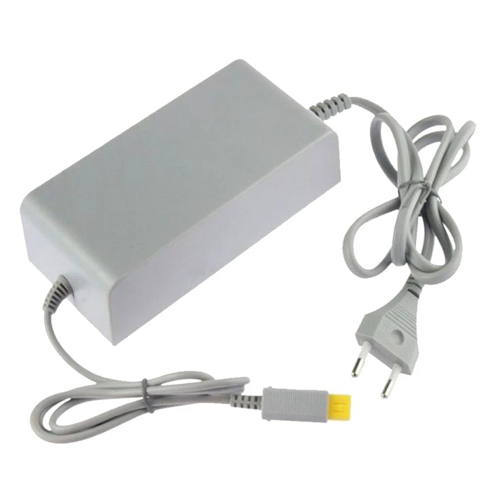 EU Plug AC Charger Adapter for Wii U Console 100-240V 50/60Hz Home Wall Power Supply