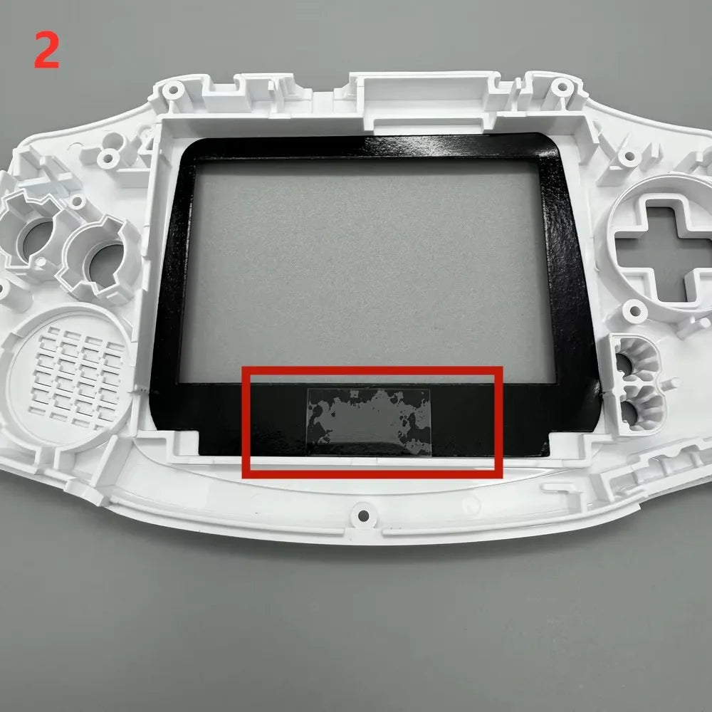 2.9 "original Size IPS High Brightness LCD Screen For Gameboy Advance GBA Support Pixel Mode Display Warm light Screens