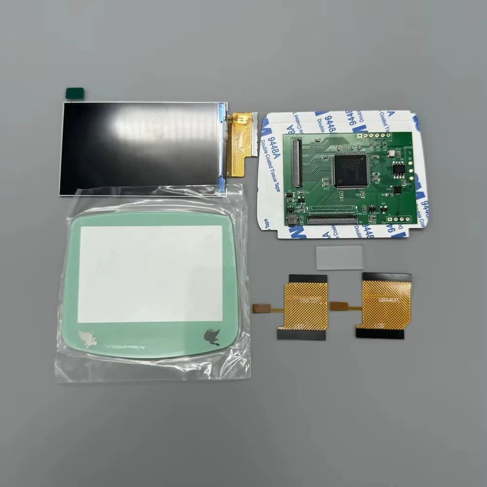 2.9 "original Size IPS High Brightness LCD Screen For Gameboy Advance GBA Support Pixel Mode Display Warm light Screens