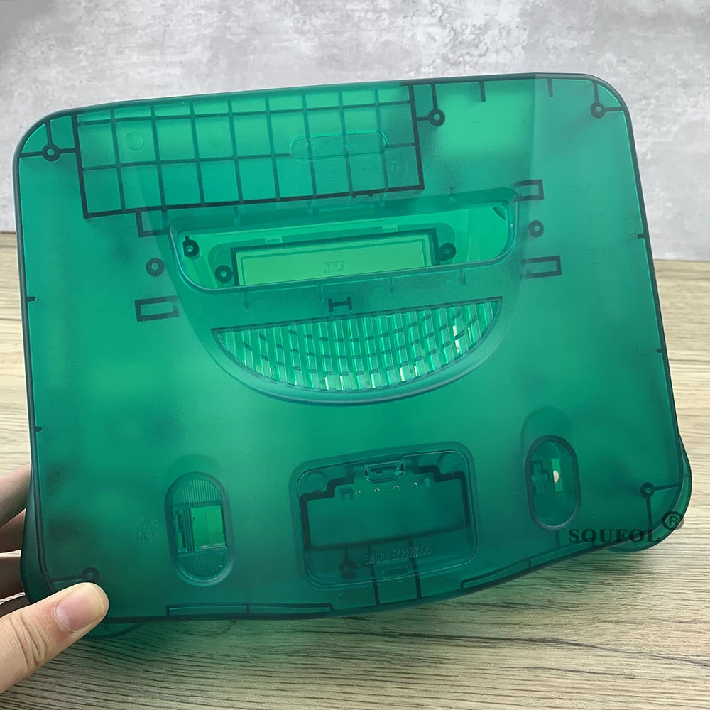 Dropshipping Replacement Housing Shell Translucent Case for N64 Nintend 64 Replacement Full Housing Transparent Box
