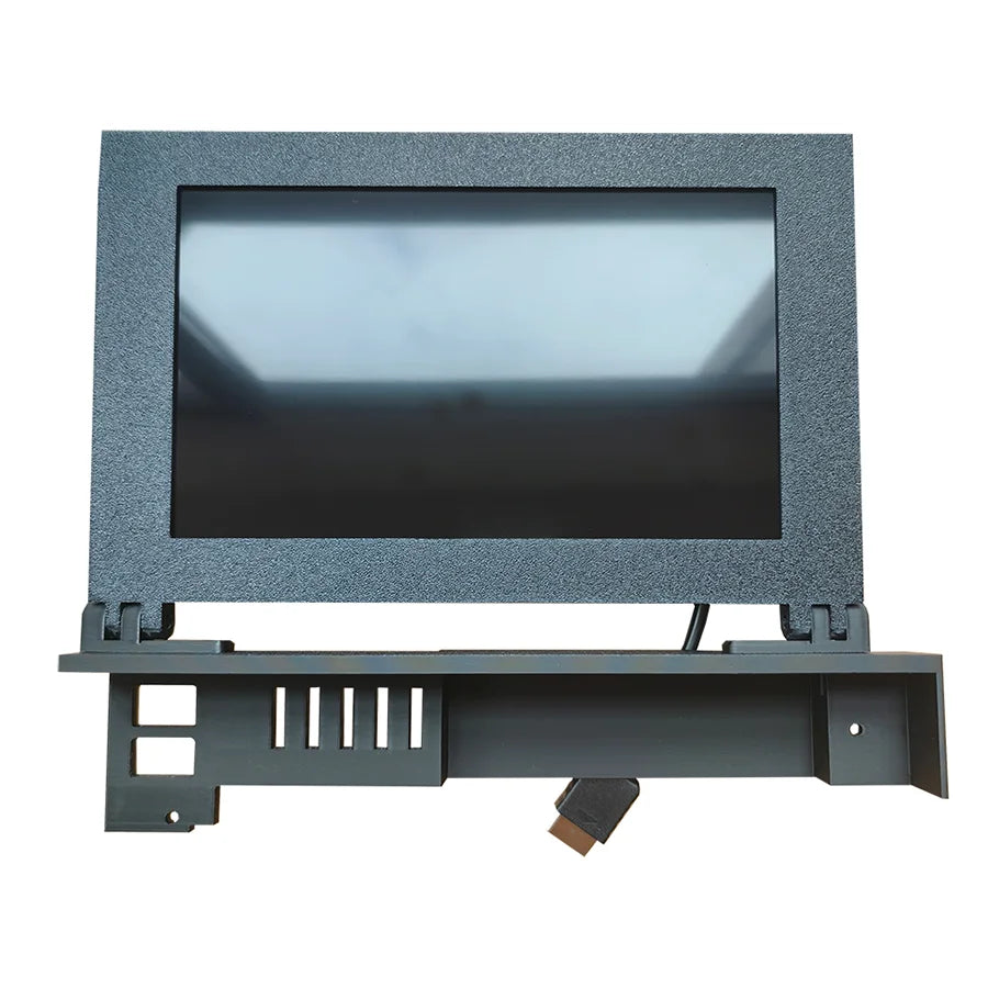 10.1 Inch Portable Display, PS2 Retro Arcade Game Console Screen, 16:9 Mini Monitor with Stereo for PS 2 Thick Version