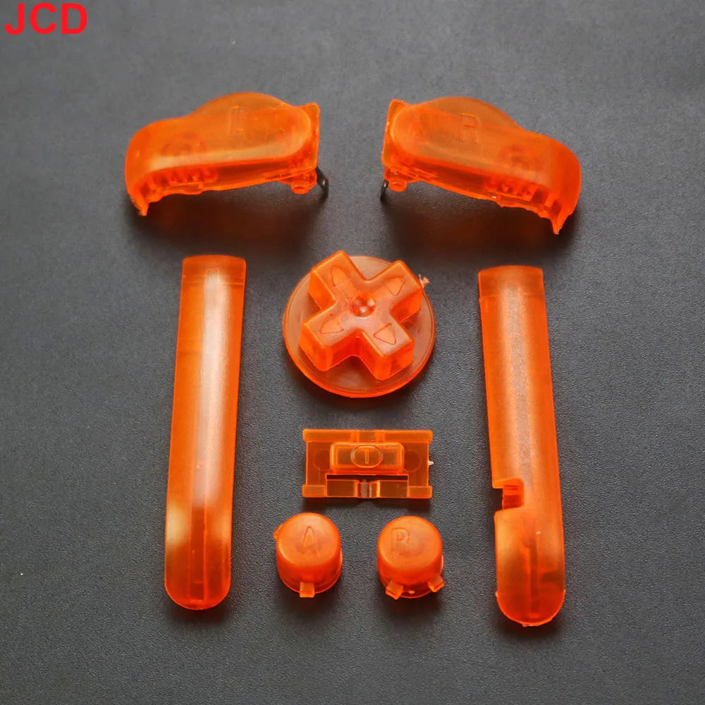 1 Set 17color High Quality AB Colorful L R Buttons Keypads For Gameboy Advance Buttons Frame For GBA D Pads Power ON OFF Buttons