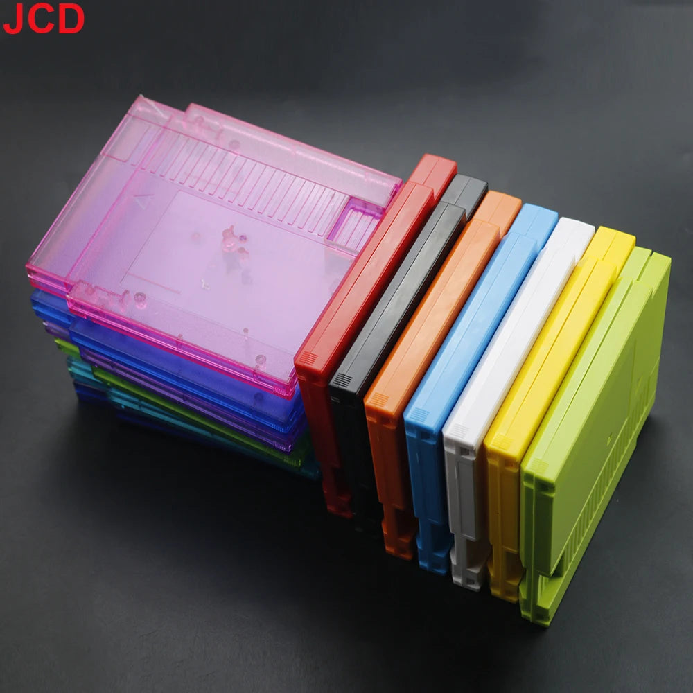 1pcs 72 Pin Game Card Box Game Cartridge Replacement Shell For NES For Entertainment System Cover Plastic Hard Case with 3 scre