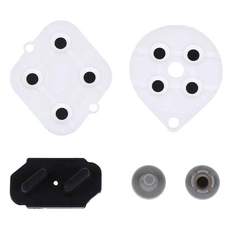 NY: 5 stk. Controller Gamepad Conductive Rubber - SNES