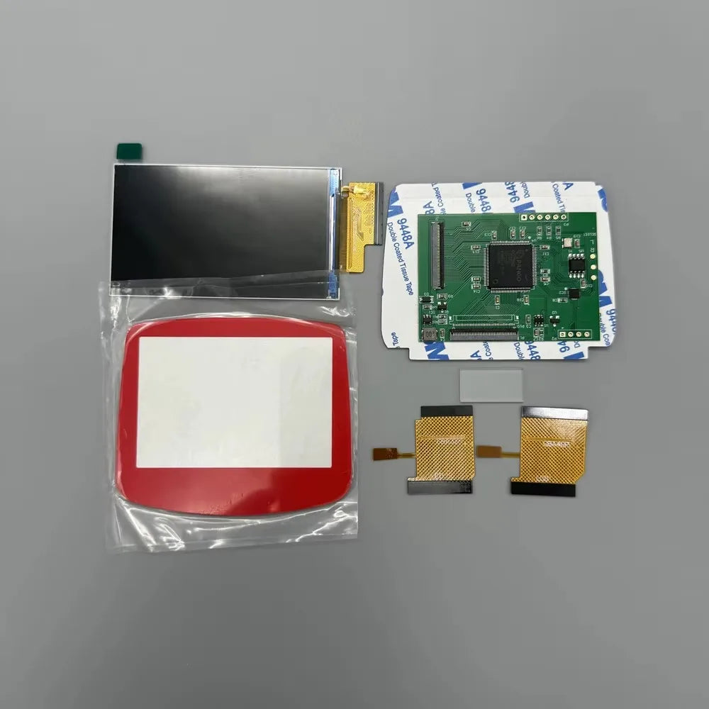 2.9 "original Size IPS High Brightness LCD Screen For Gameboy Advance GBA Support Pixel Mode Display Warm light Screens