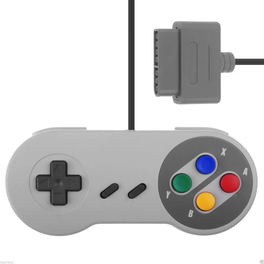 16 Bit Controller For Nintendo SNES Gamepad SNES System Console Controller Gaming Joystick For Nintendo SNES Game Pad